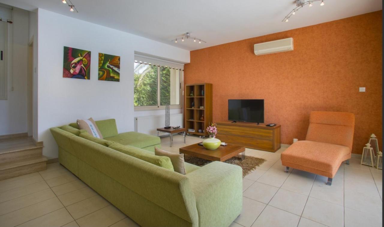 Soothing Sunset Villa With Private Pool, 200M From The Beach Perivolia Exteriör bild