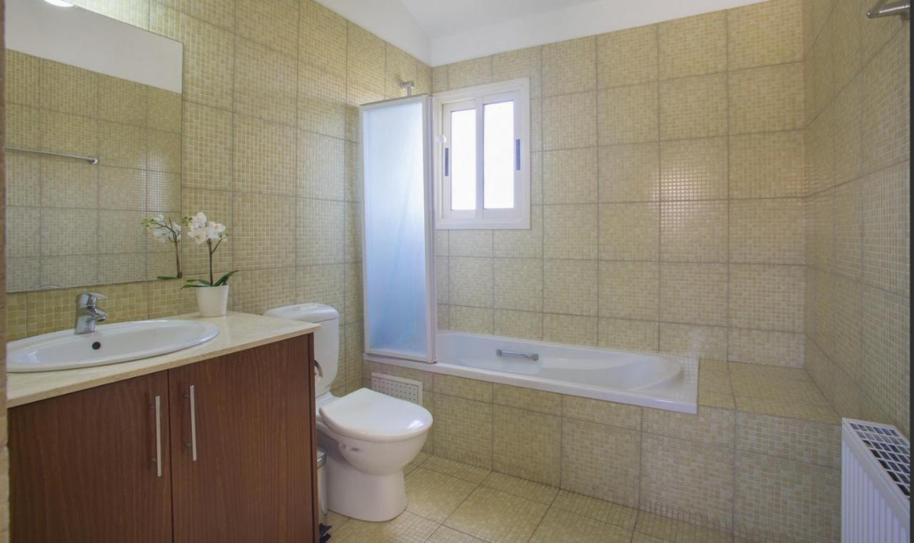 Soothing Sunset Villa With Private Pool, 200M From The Beach Perivolia Exteriör bild